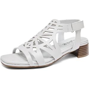 imageWomens Low Heels Block Chunky Heeled Sandals Prom Summer Causal Dressy Ankle Strap Short Shoes Beach Sandal Comfortable Square Open Toe Stylish for LadiesSkin 091