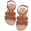 image:imageWide Width Sandals for Women Summer Casual Braided Wide Feet Flat Slides Sandal Comfort Slip on Sandals Open Toe Beach Shoes for WomenTan Pu 8010