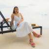 image:imageWide Width Wedge Sandals for Women Braided Ankle Strap Buckle Open Toe Summer Shoes Platform Espadrille Wedge Beach Women SandalsPink 0903