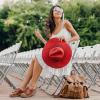 image:imageWide Width Wedge Sandals for Women Summer Platform Comfort Slip on Sandal Casual Outdoor Womens SandalsBrown 8013