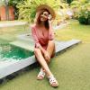 image:imageWide Width Sandals for Women Summer Flat Slides Casual Braided Wide Feet Sandal Comfort Slip on Sandals Open Toe Beach Shoes for WomenWhite Pu 8010