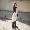image:imageRuiee Womens Knee High Boots Fall Winter Fashion Boot  Riding Casual Versatile Comfort Lug Sole Faux Leather Round Toe Side ZipperBlack Pu 267