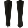 image:imageRuiee Extra Wide Calf Knee High Boots for Women  Extra Wide Calf True Wide Width Kitten Heel Plus Size Classic Versatile ComfortBlack Mf 371