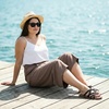 image:imageRuiee Wide Width Sandals for Women Summer Wide Feet Flip Flops Flat Slides Casual Braided Comfort Slip on Breathable Cute SandalBlack Pu 780
